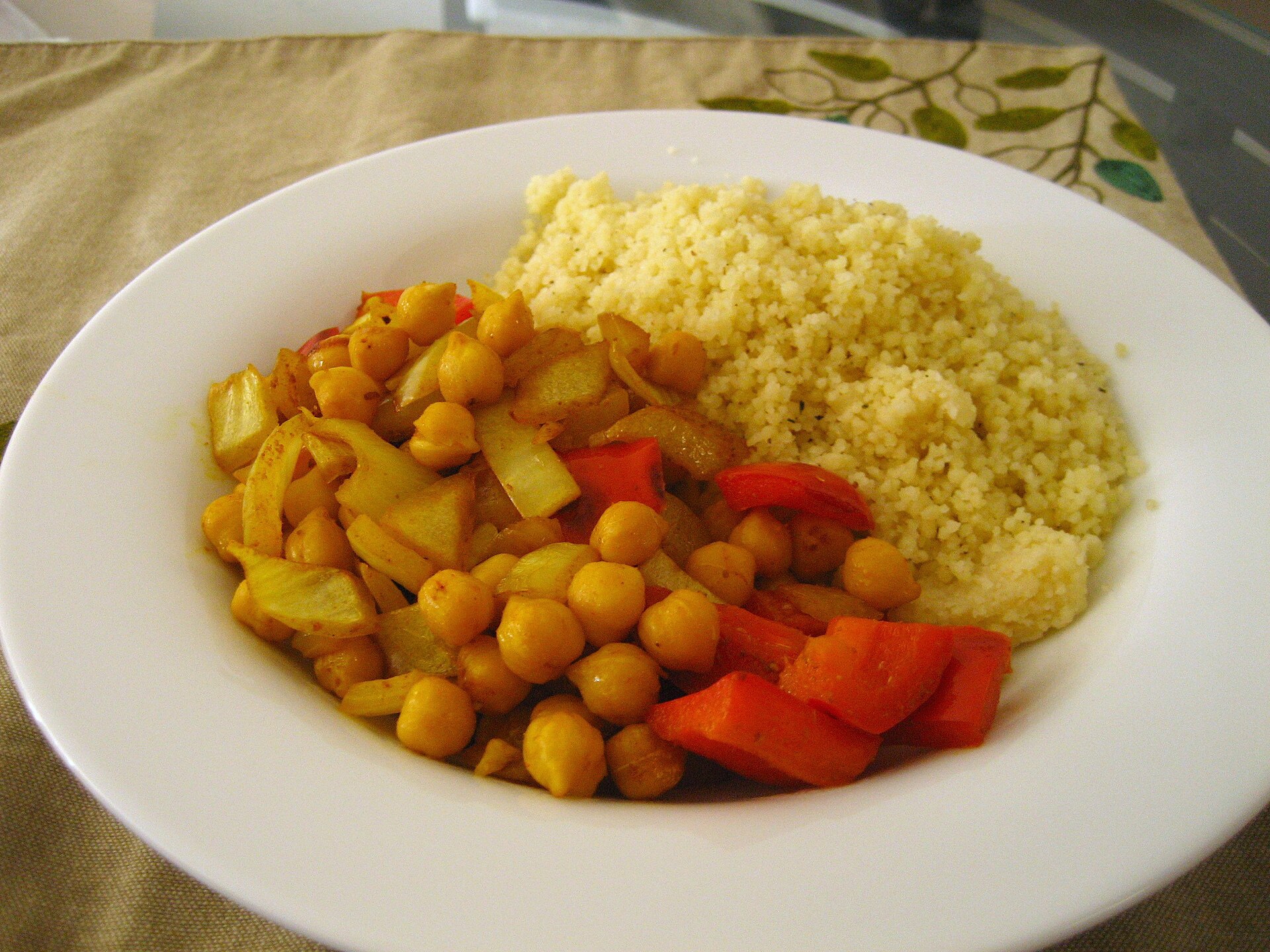 Steam the couscous over the stew, not in a separate pot