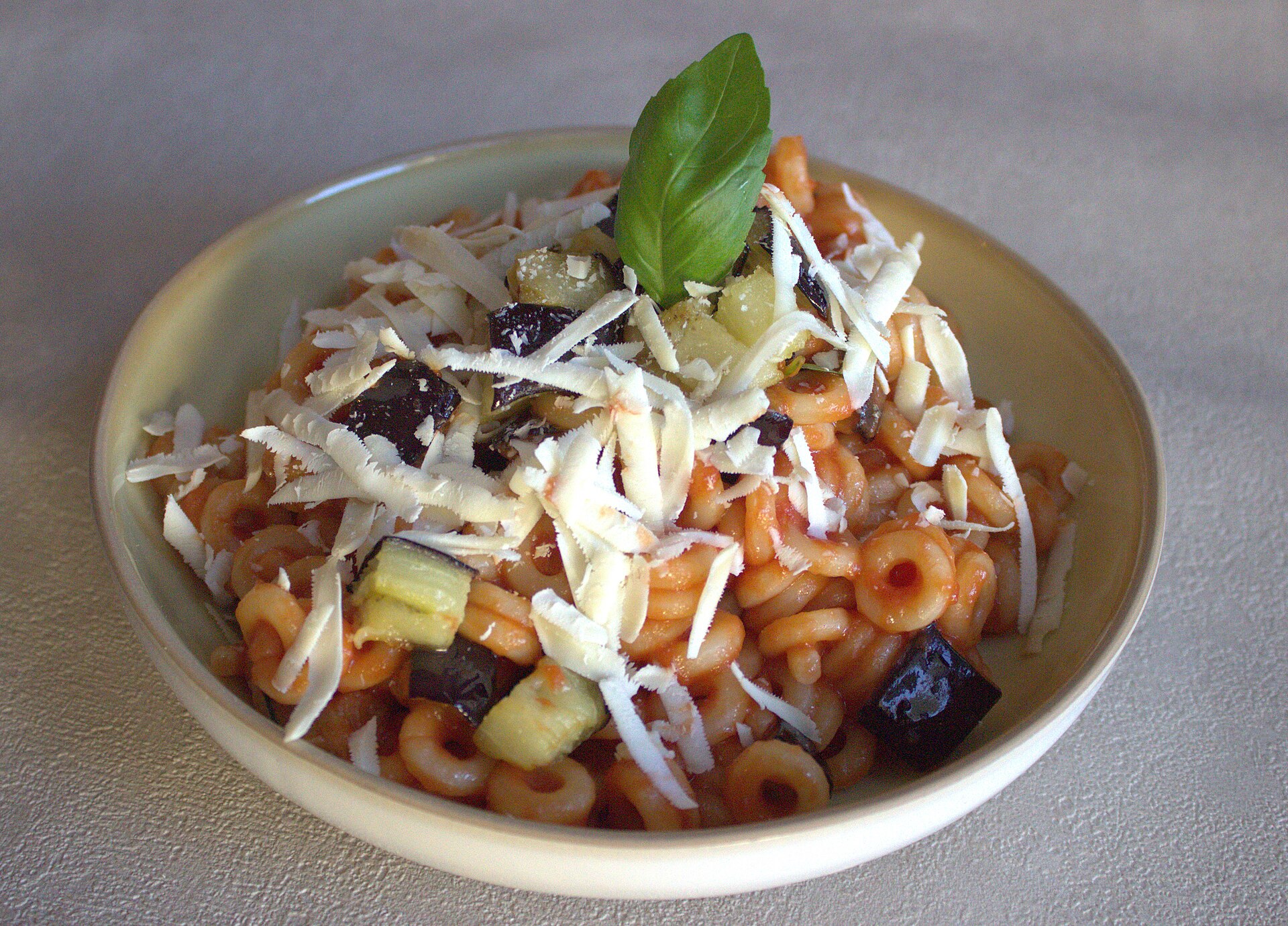 The cheese has to be ricotta salata