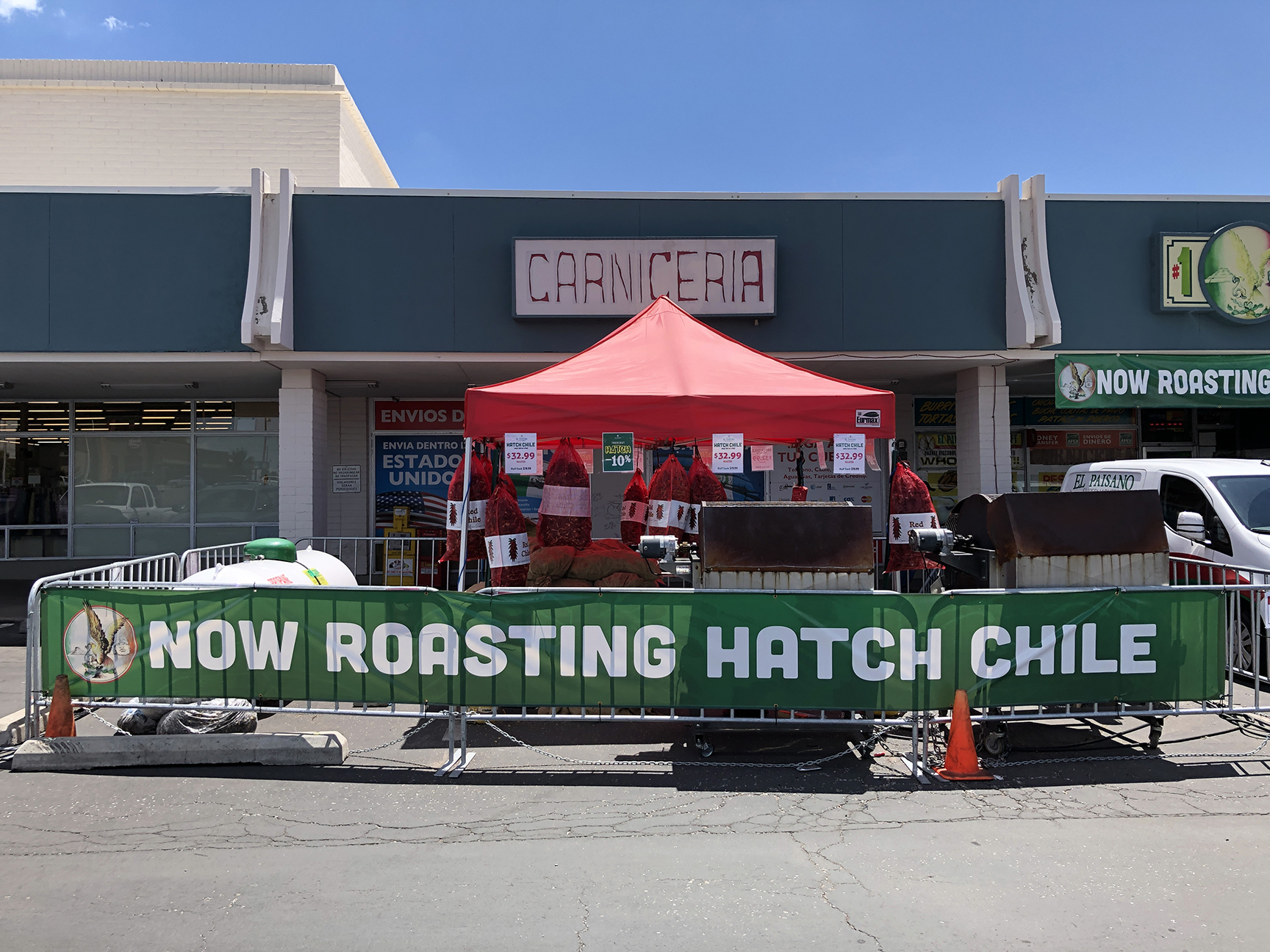 Hatch chiles are everywhere for two weeks in September