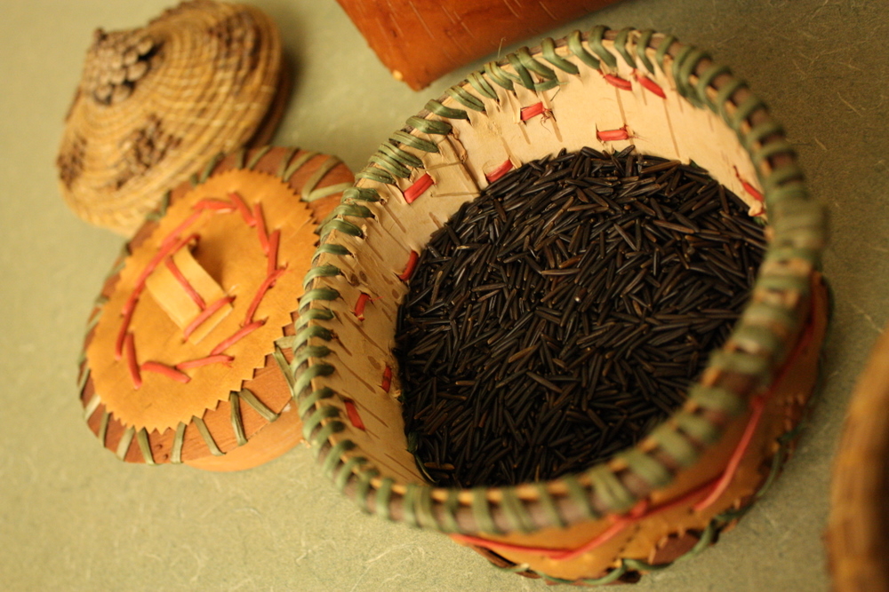 wild rice grains bowl