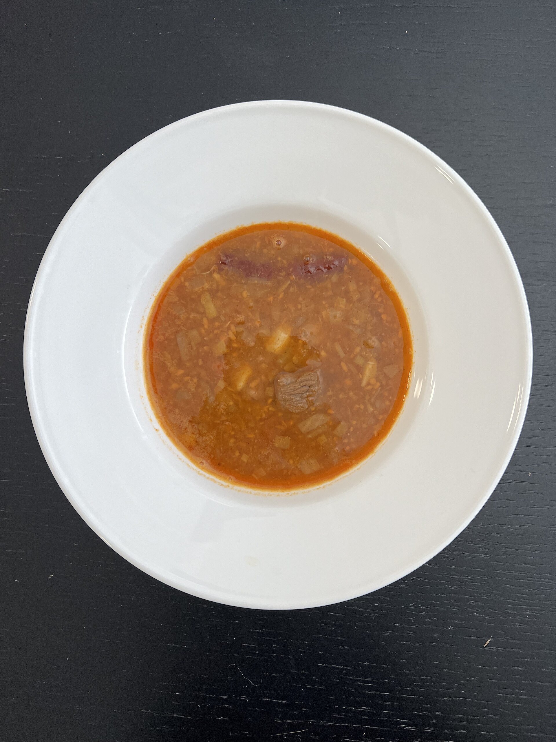 Thirty grams of protein in a bowl of soup, no meat